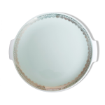 Service de plats villeroy et boch, en faience blanche et verte, mettlach, france saar Service de plats villeroy et boch, en faience blanche et verte, mettlach, france saar
