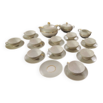Service en porcelaine alfred vignaud limoges 1950