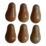 Service de table  avocat en grs cramique handmade fabrication artisanale