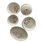 Service de table ensemble d assiettes niderviller