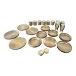 Service de table en grs pyrit, la borne, 1970s