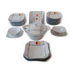 Service de table millenium, wawel, pologne, annes 1960