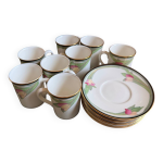 Service tasses et soucoupes royal doulton