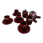 Service th caf sucre lait chocolat vallauris