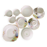 Service th porcelaine anglaise melba