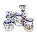 Service  th tourn et peint  la main 1970