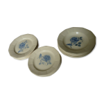 Service de vaisselle digoin sarreguemines 6 assiettes plates & creuses 5  dessert