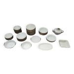 Service de vaisselle en porcelaine de bavière 67 pièces Service de vaisselle en porcelaine de bavière 67 pièces