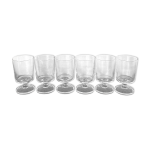 Service de verres  vin blanc luminarc cavalier transparent