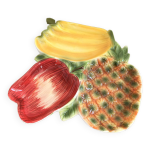 Serviteur apéritif coupe à fruits crudités Serviteur apéritif coupe à fruits crudités