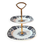 Serviteur apritifs / gteaux en porcelaine de gien ibis