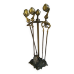 Serviteur de cheminée bronze serres griffes aigle rapace Serviteur de cheminée bronze serres griffes aigle rapace