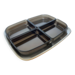 Serviteur plat apritif avec quatre ramequins