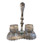 Serviteur salire, poivrire cristal
