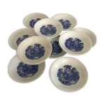 Set de 10 assiettes creuses luneville tradition Set de 10 assiettes creuses luneville tradition