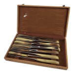 Set de 12 couteaux manche corne