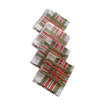 Set de 4 serviettes style basques . vintage
