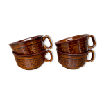 Set de 4 tasses bistrot