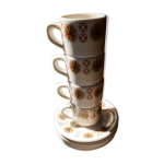 Set de 4 tasses expresso de bistrot Set de 4 tasses expresso de bistrot
