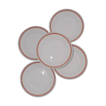 Set de 5 sous - tasses