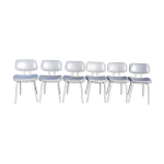 Set de 6 chaises pullman
