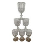 Set de 6 verres  eau luminarc lance