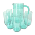 Set de 6 verres  orangeade et carafe