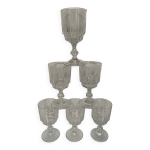 Set de 6 verres à vin blanc luminarc lance Set de 6 verres à vin blanc luminarc lance