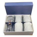 Set de 6 verres  whisky cristal charles rckl