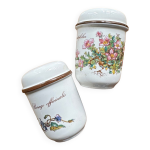Set salire poivrire porcelaine