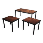 Set tables basses gigogne jean jaffeux