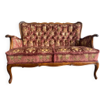 Sige / canap / fauteuil baroque rose vintage