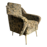 Siège / fauteuil / fauteuil club vintage à motif floral Siège / fauteuil / fauteuil club vintage à motif floral