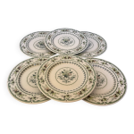 Six assiettes à dessert provençal royal doulton Six assiettes à dessert provençal royal doulton