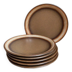 Six assiettes en grs gerzit west germany original vintages