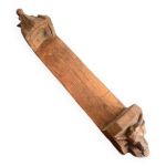 Socle mural en bois sculpté pour statue du 19e siècle Socle mural en bois sculpté pour statue du 19e siècle