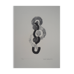 Sonia delaunay : danse, rythme sans fin - lithographie signe