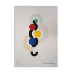 Sonia delaunay : rythme et danse - lithographie sign�e