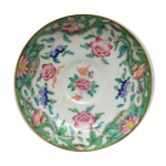 Sous - tasse dcor fleurs en porcelaine anglaise minton xixme