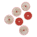 Sous verres en fil de scoubidous
