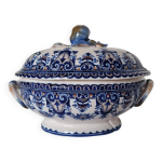 Soupire ancienne en faence d'mile tessier (1887 - 1971), malicorne, franc