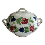 Soupi�re ancienne fa�ence niderviller moselle grand format pot couvert