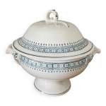 Soupi�re ancienne en fa�ence de saint - amand (nord)