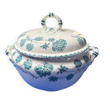 Soupi�re ancienne sarreguemines u&c, geranium