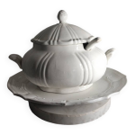 Soupiere blanche en porcelaine
