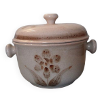 Soupi�re d�cor morzine atelier d'art de lorraine sarreguemines france