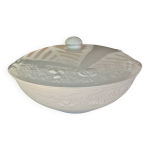 Soupi�re digoin sarreguemines blanche