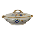 Soupire, lgumire vintages en porcelaine blanche de limoge maison t. l. b