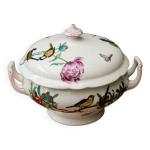 Soupière en porcelaine de pillivuyt, médaille d'or 1867 Soupière en porcelaine de pillivuyt, médaille d'or 1867