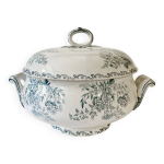 Soupire terre de fer, sarreguemines, modle eglantine